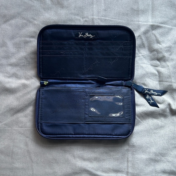 Vera Bradley Floral Zip Around Wallet - Picture 3 of 5